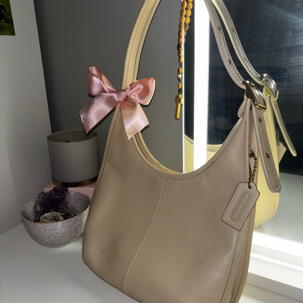 COACH Glovetanned Leather Ergo Shoulder
Bag